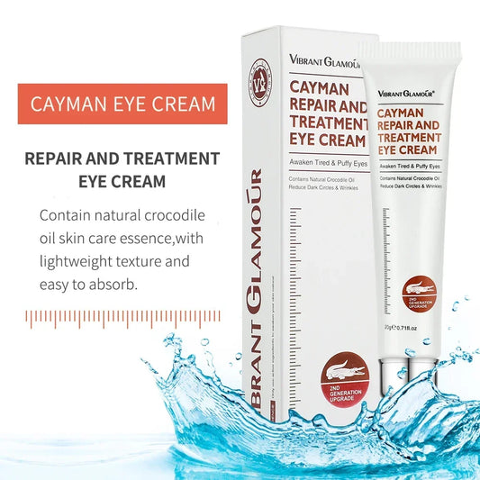 Cayman Repair and Treatment Eye Cream reduces dark circles, fine lines, and signs of fatigue